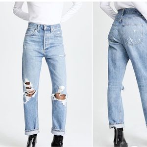 Agolde 90s mid rise straight fit